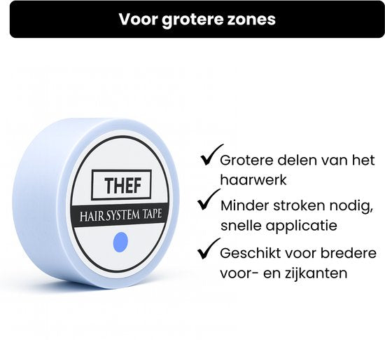 Thef haarwerk tape transparant - galerij 13