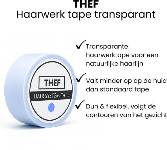 Thef haarwerk tape transparant - galerij 15