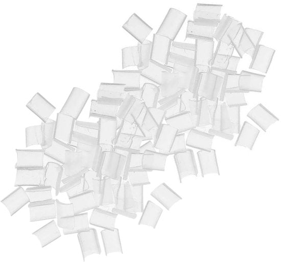 Thef keratine bondjes 100 stuks - Transparant