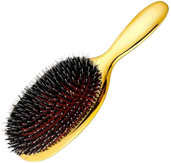 Thef Bristle & Nylon haarborstel - Goud