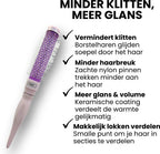 Thef keramische föhnborstel: minder klitten en meer glans
