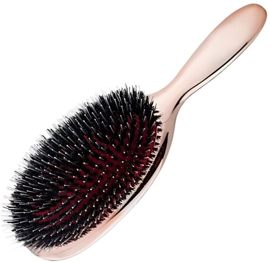 Thef Bristle & Nylon haarborstel - Rosé goud