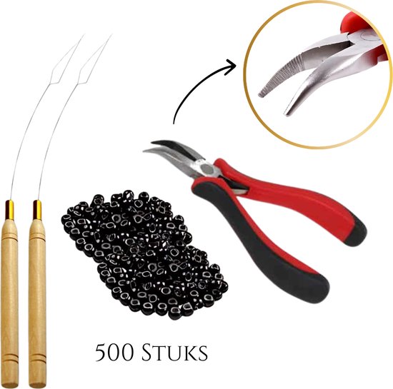 Thef startset nanoring extensions 500 nanoringen - Zwart