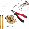 Thef startset nanoring extensions 500 nanoringen - Blond
