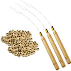 Thef nanoringen 1000 stuks met 3 loopnaalden - 1000 + 3 loopnaalden / Blond