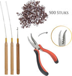 Thef startset microring extensions 500 microringen - Bruin