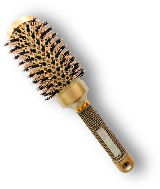 Thef keramische föhnborstel goud - Goud / L