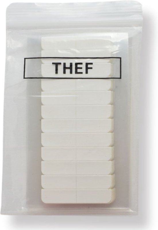 Thef losse tape voor tape extensions - Wit (120 strips)