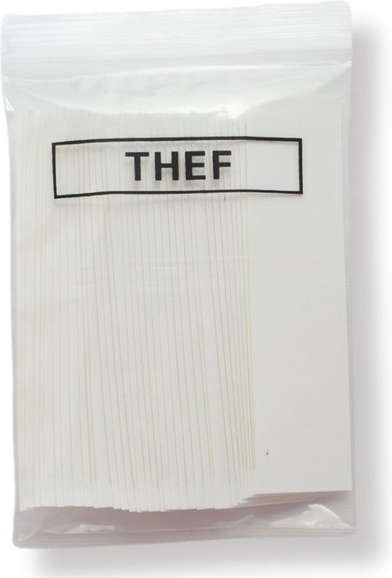 Thef tape voor pruiken 35 strips - Recht