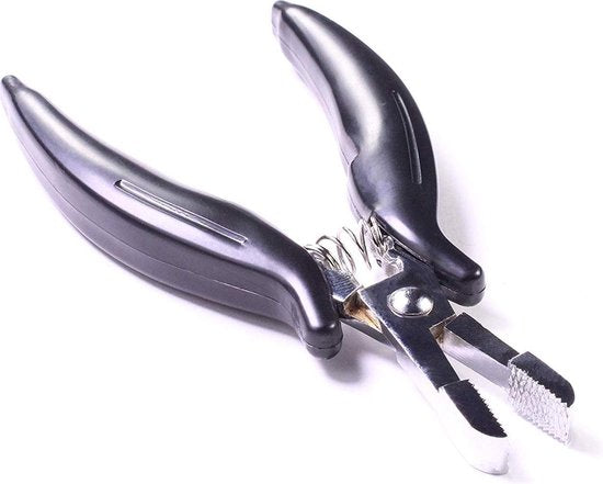 Thef verwijdertang voor microring en wax extensions