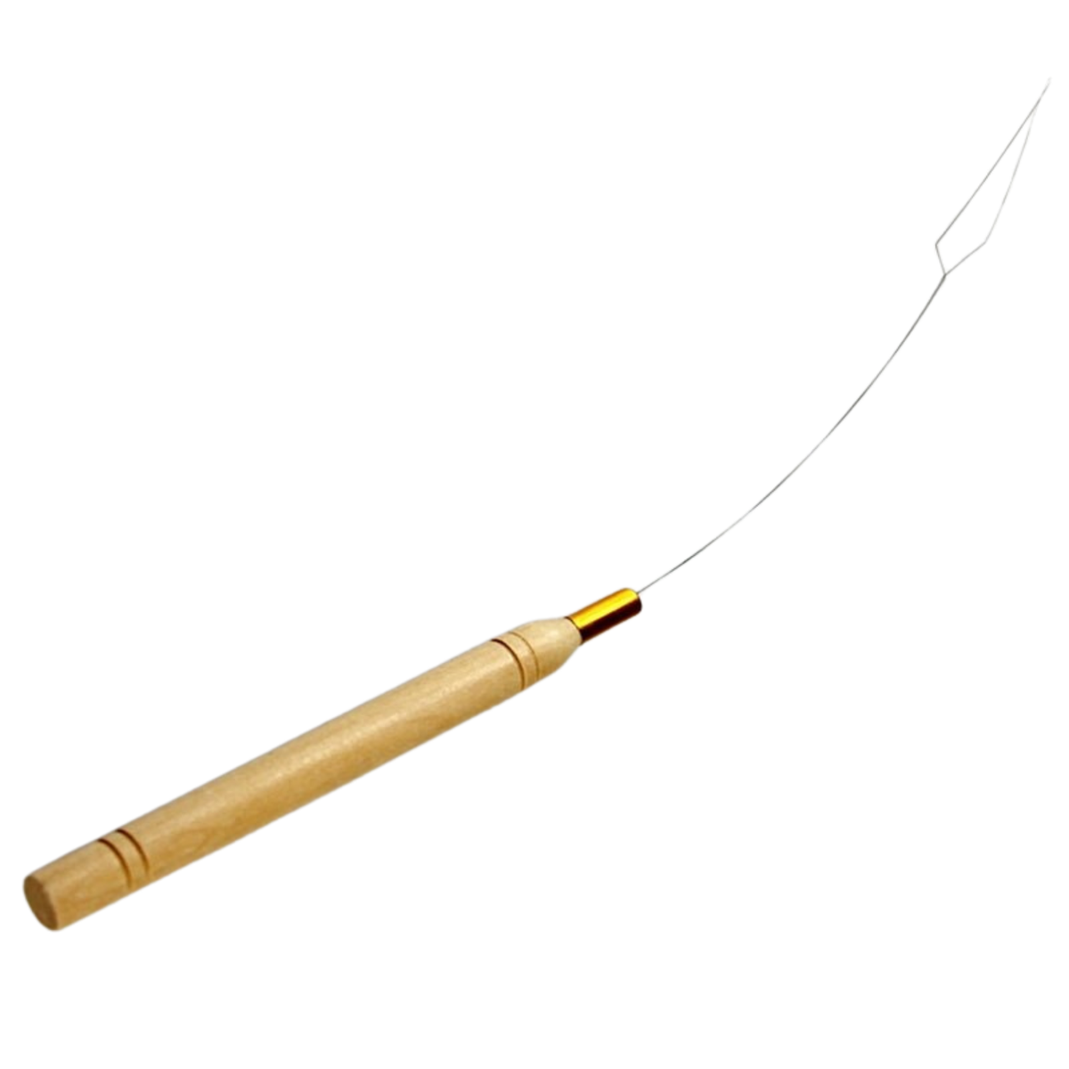 Thef Nanoring-Loop-Nadel mit Holzgriff