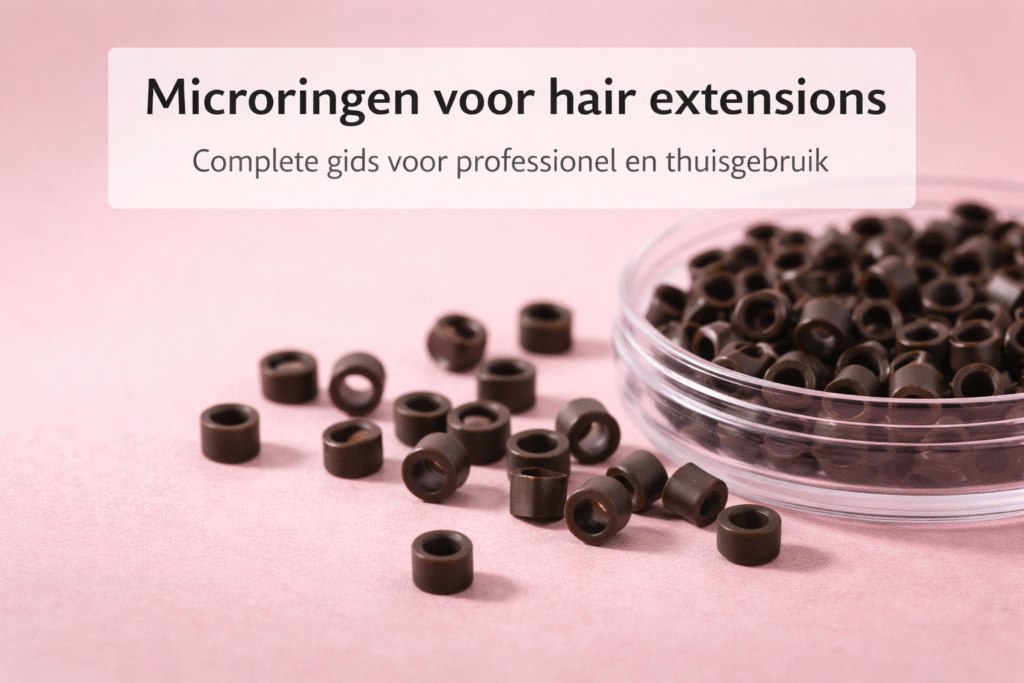 microringen voor hair extensions